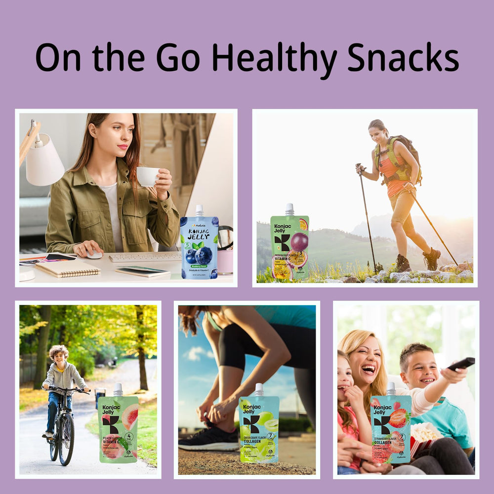 Hethstia Konjac Jelly variety-pack visual 2, convenient drinkable snack option