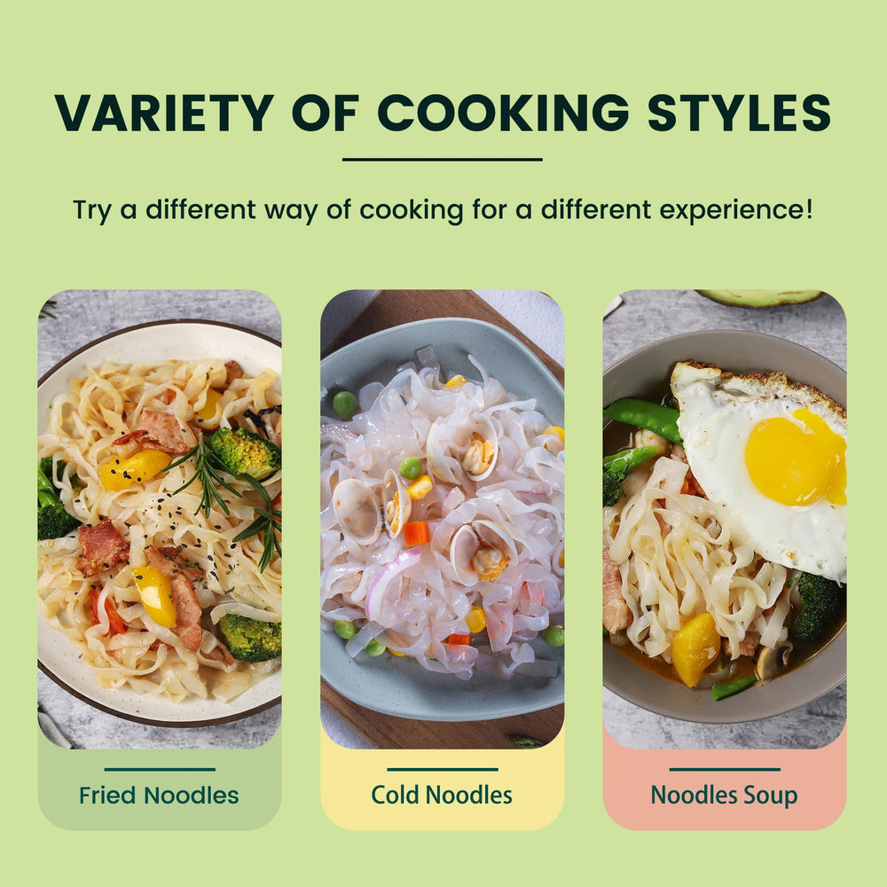 Gluten-free vegan option with Hethstia Konjac noodles for plant-based meals
