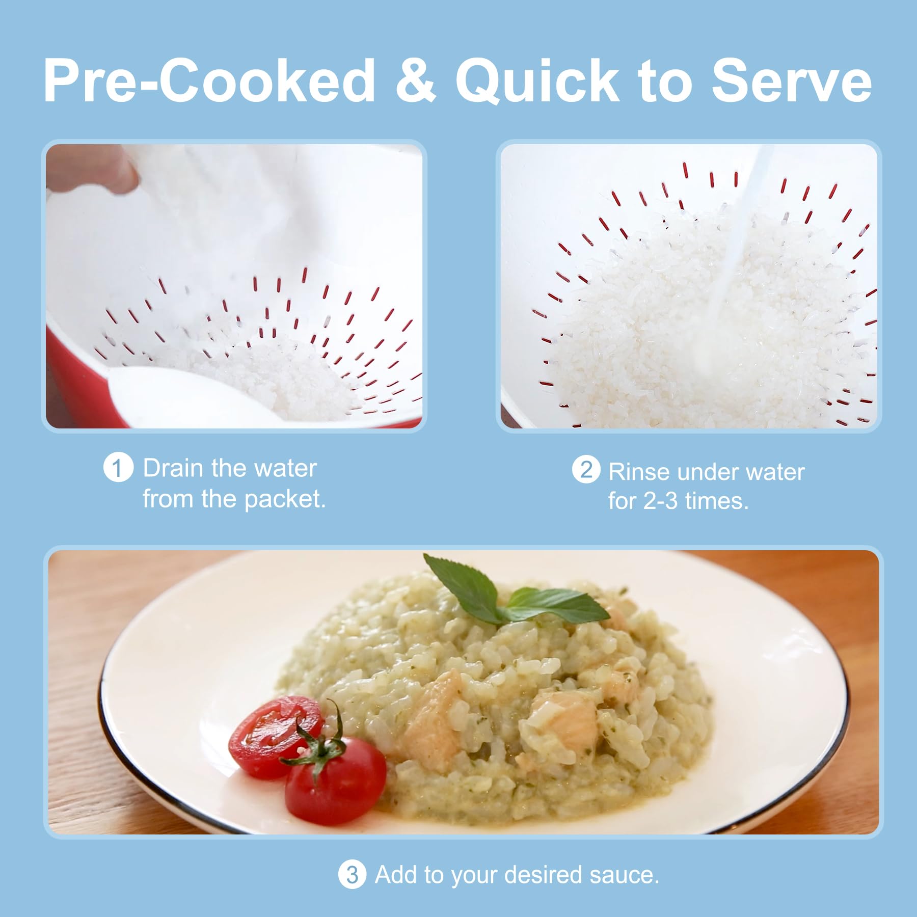 Holiday gift box of Hethstia Konjac Rice, a healthy option.