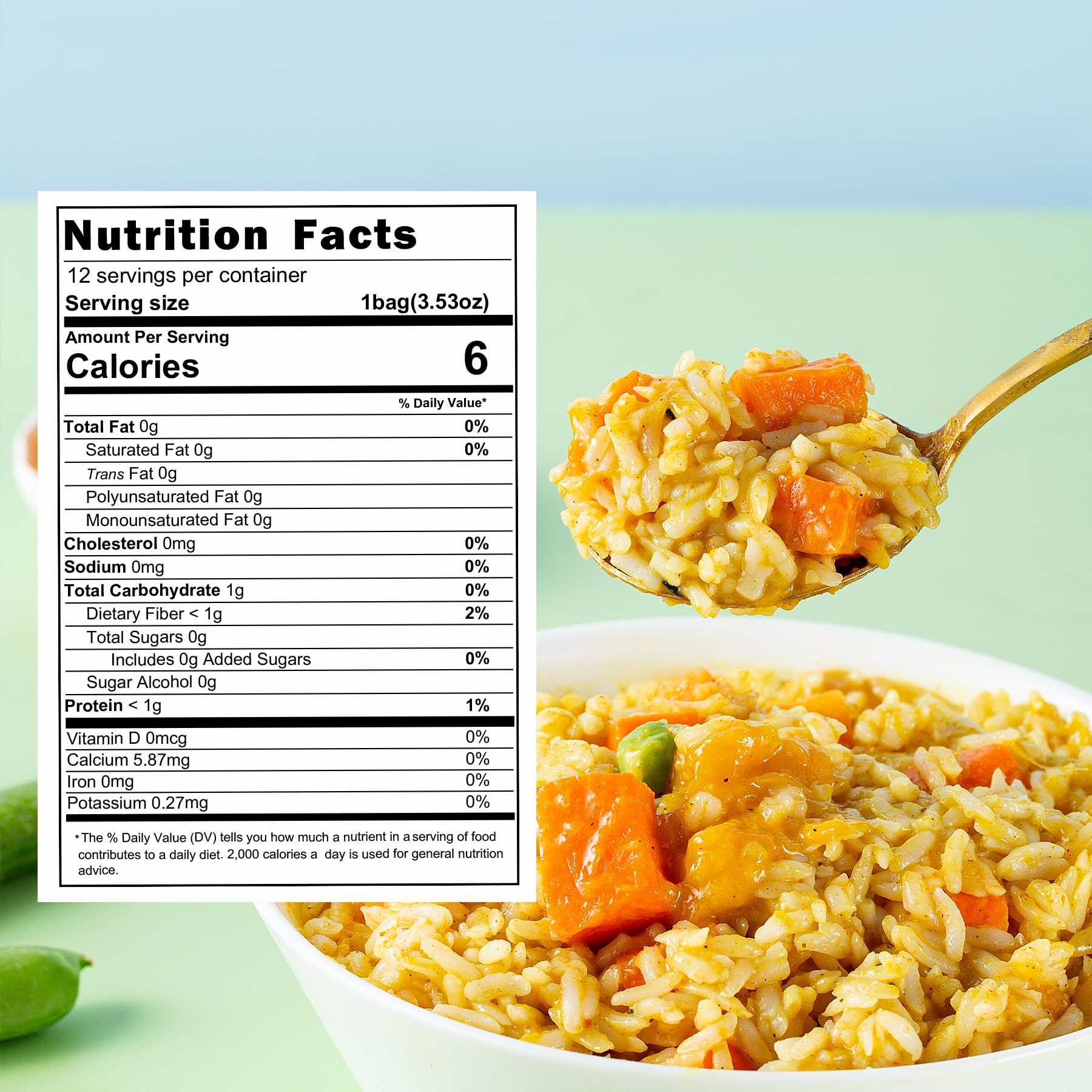 Hethstia Konjac Rice ready-to-serve pouch, quick keto-friendly dinner.