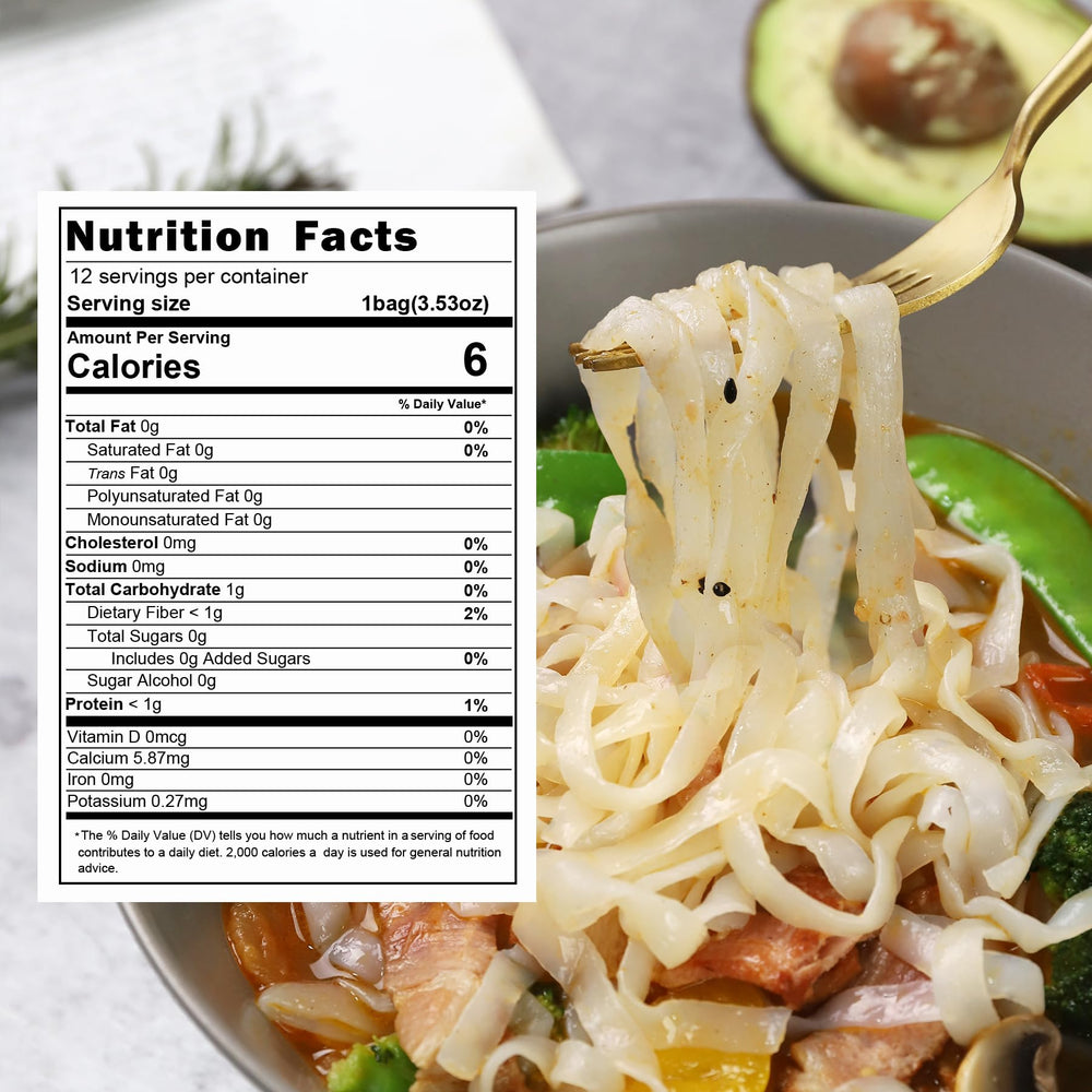 Hethstia konjac yam noodles ready-to-eat for quick vegan meals.