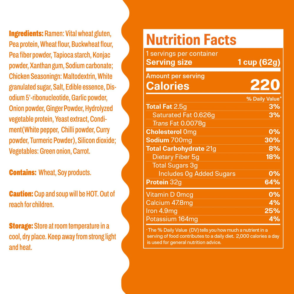 Hethstia Protein Ramen noodles with chewy texture and healthy profile