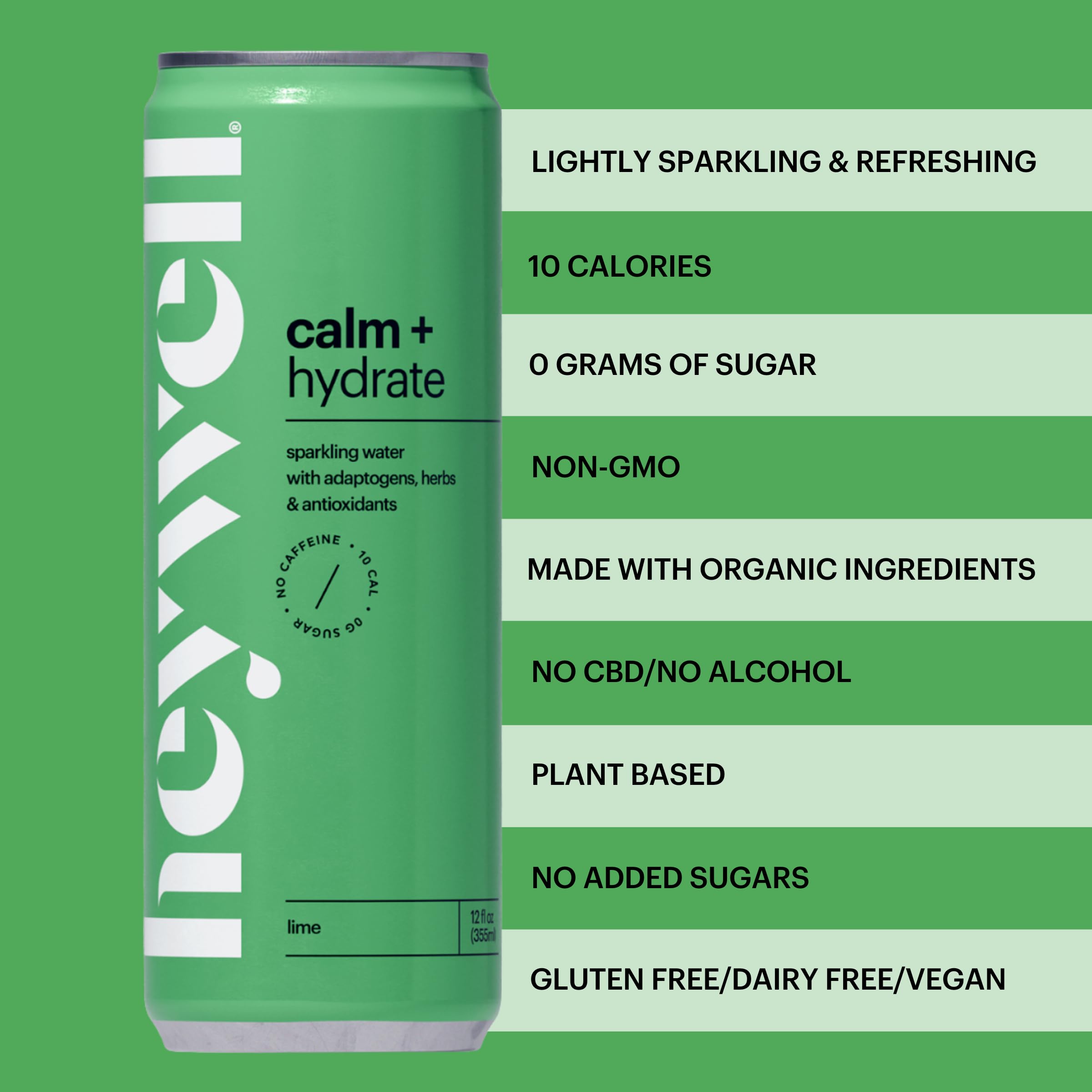 Heywell label detail shows organic, vegan, non-GMO ingredients.
