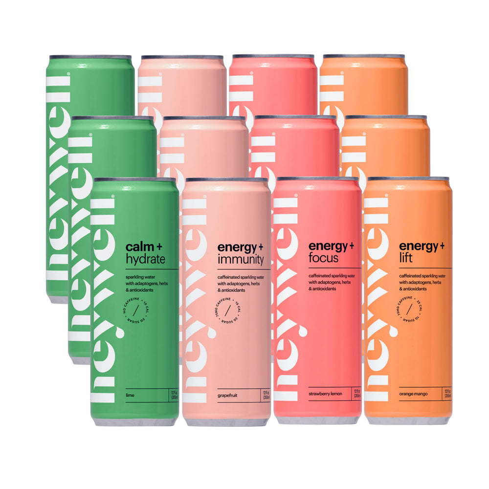 Heywell lime sparkling water bottle with refreshing citrus lift for a quick pick-me-up