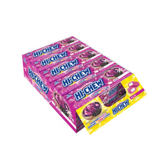 HI-CHEW Acai Sticks pack front with vibrant flavor for on-the-go snacking.