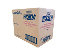 HI-CHEW Berry Mix flavor variety display with blackberry, cherry and raspberry.