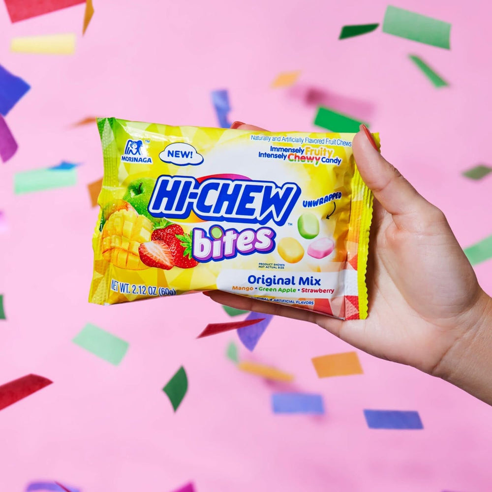 HI-CHEW Bites On-the-Go Pack for travel and quick snacking