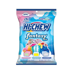 HI-CHEW Fantasy Mix rainbow sherbet flavor, ideal for sharing at gatherings.