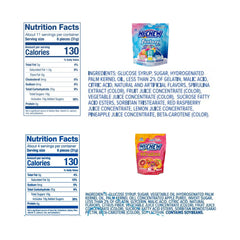 HI-CHEW Variety Mix assorted flavors closeup shows juicy textures.