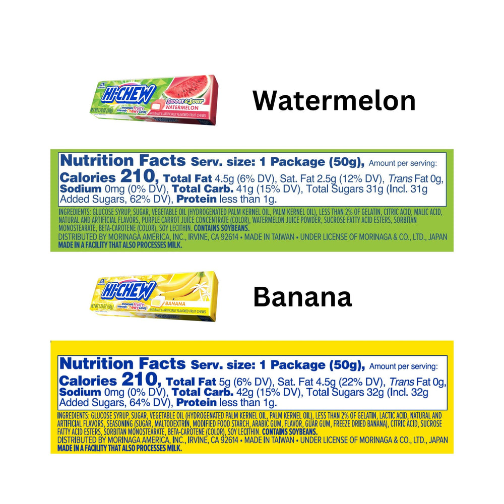 HI-CHEW bite highlighting a fruity flavor from first chew to last.