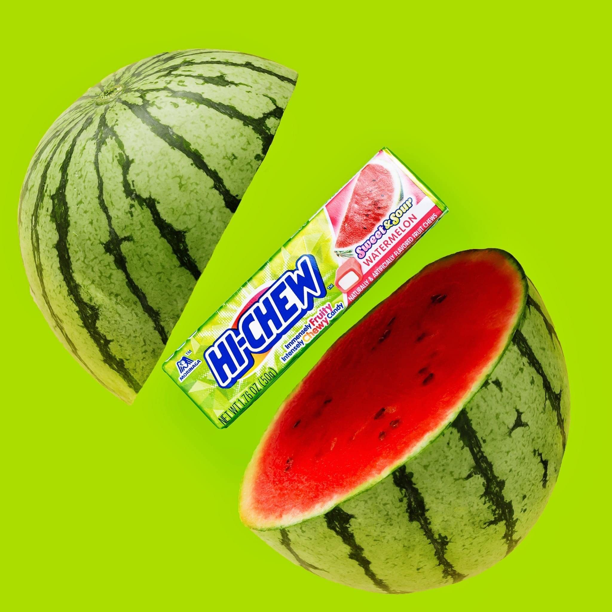 HI-CHEW Watermelon Sticks shareable candy for gatherings