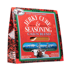 Hi Mountain Cajun Blend seasoning packet for bold beef jerky flavor