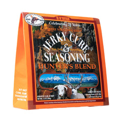 Hi Mountain Hunters Blend seasoning packet for bold beef and wild game jerky flavor