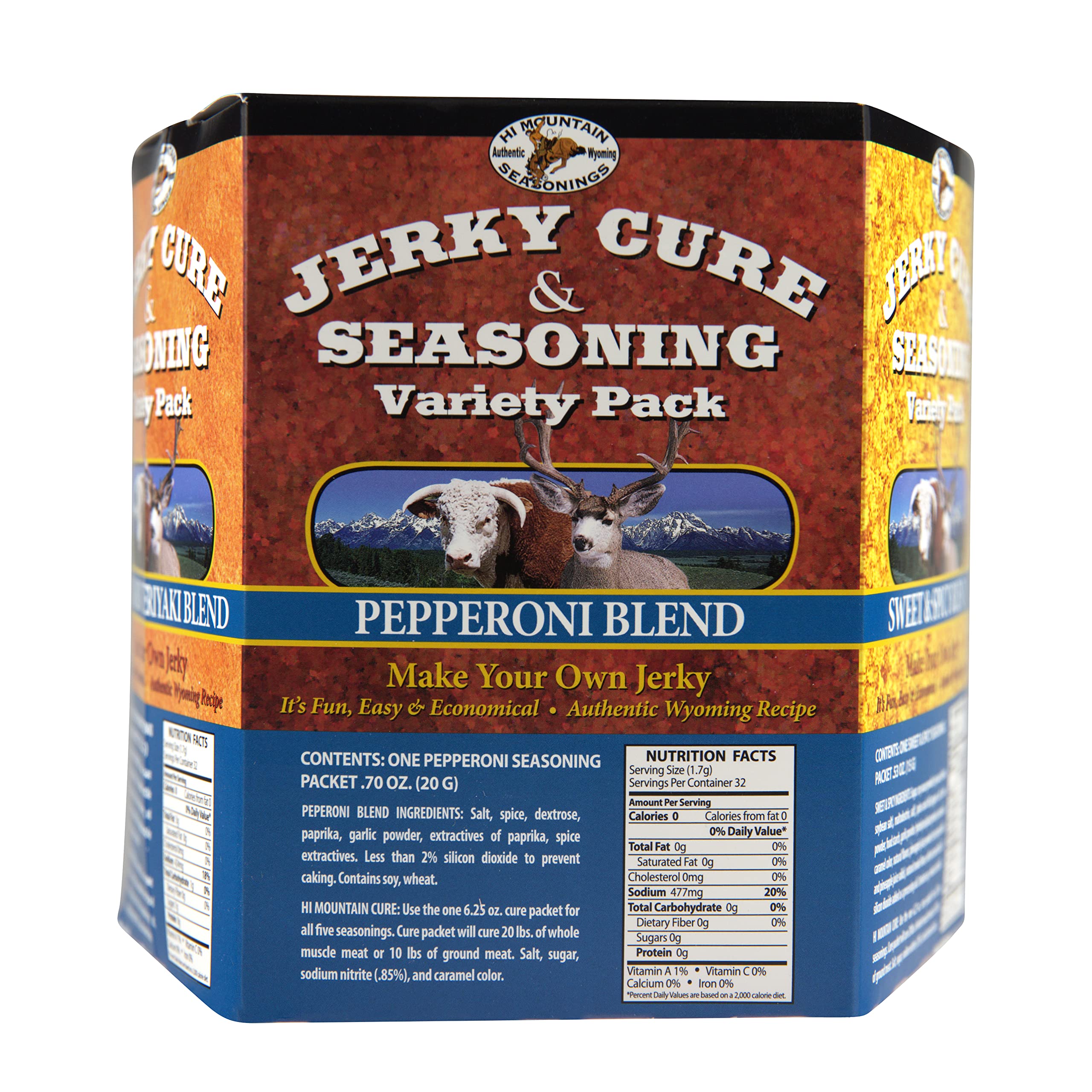 Hi Mountain Inferno packet for a fiery jerky experience.