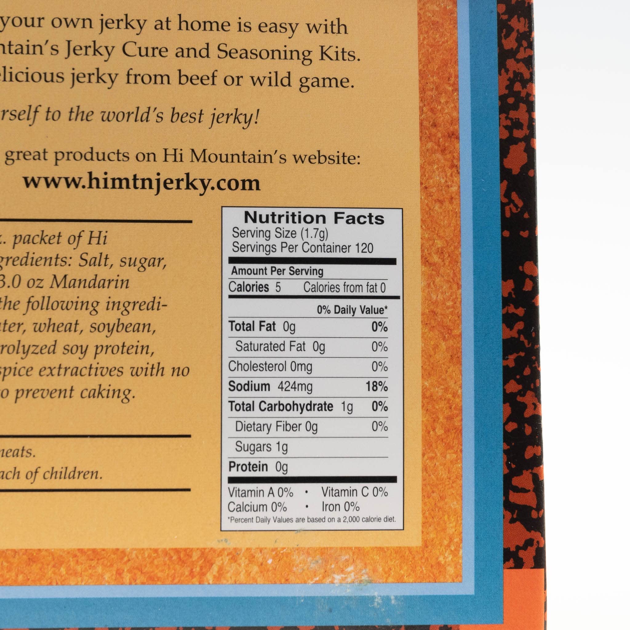 Hi Mountain Jerky Seasoning Kit components displayed for easy home processing.