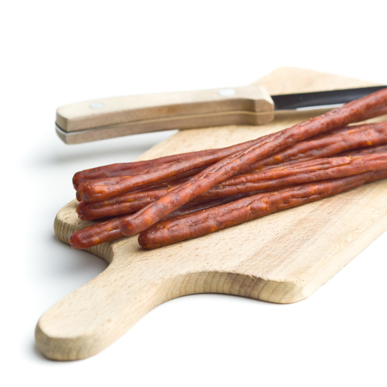 Hi Mountain finished meat sticks ready to seal after curing