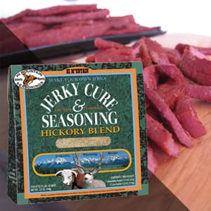 Oven jerky prep with Hi Mountain kit for simple, reliable results