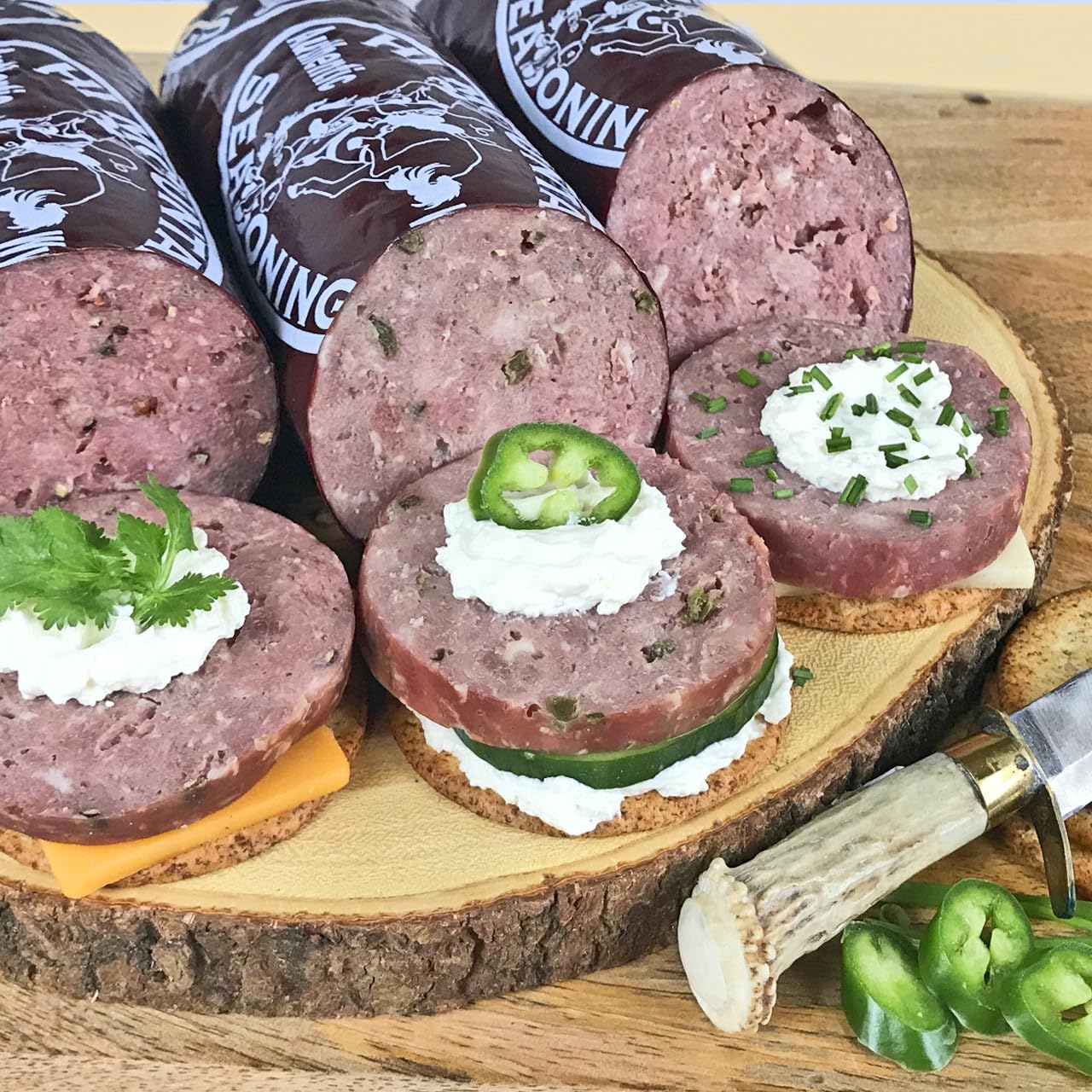 Hi Mountain jalapeno cure packet ensures reliable curing for homemade sausages