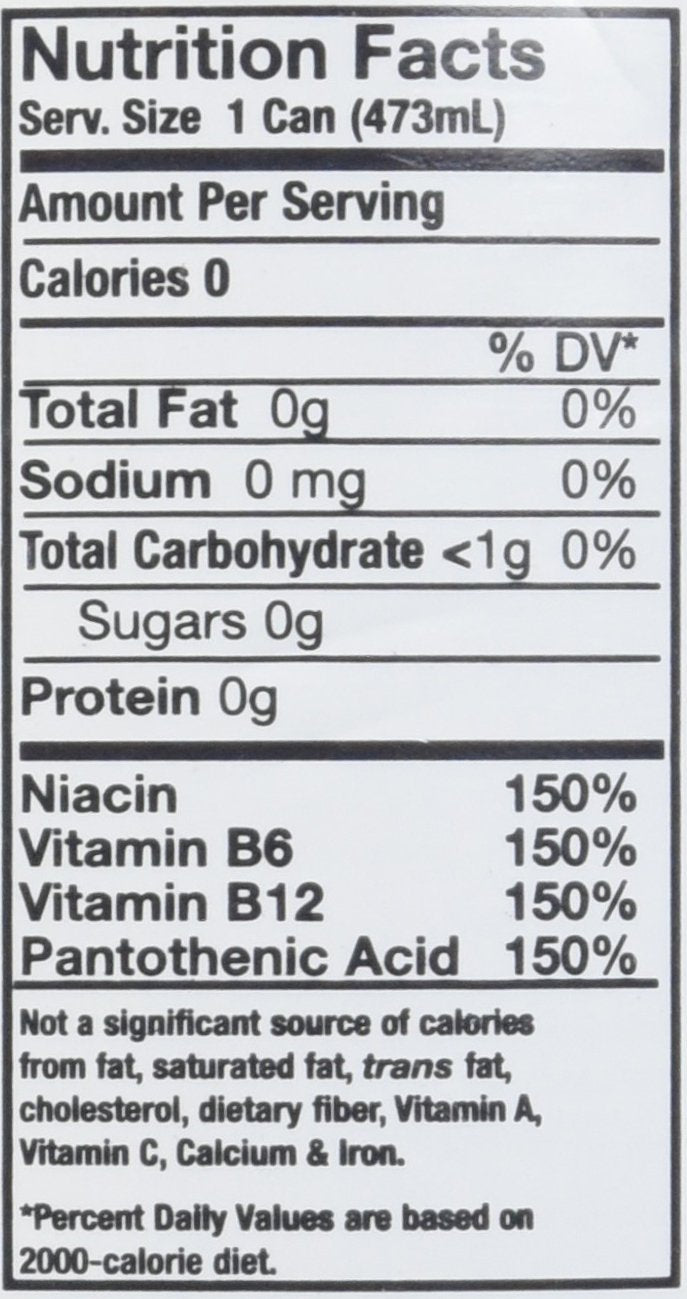 Close-up of Hiball Wild Berry label highlighting natural ingredients and no artificial additives
