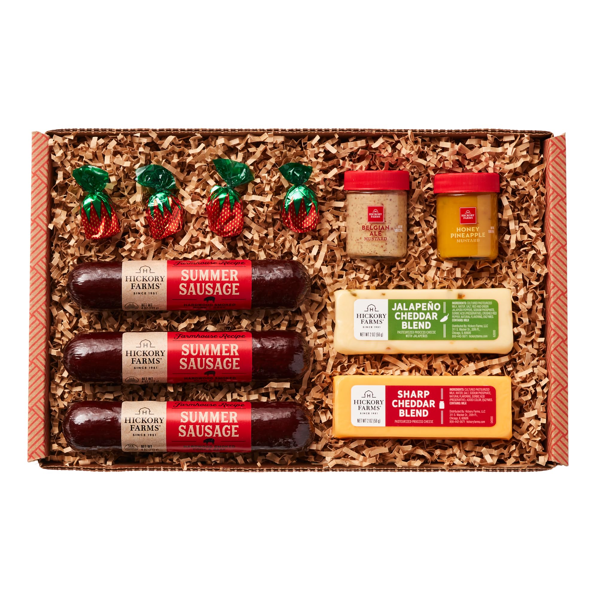 Hickory Farms Savory & Sweet Gift Basket small, ready for gifting and entertaining