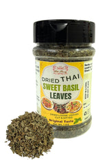 Hida Beauty dried Thai sweet basil leaves 1oz pack front for fresh flavor