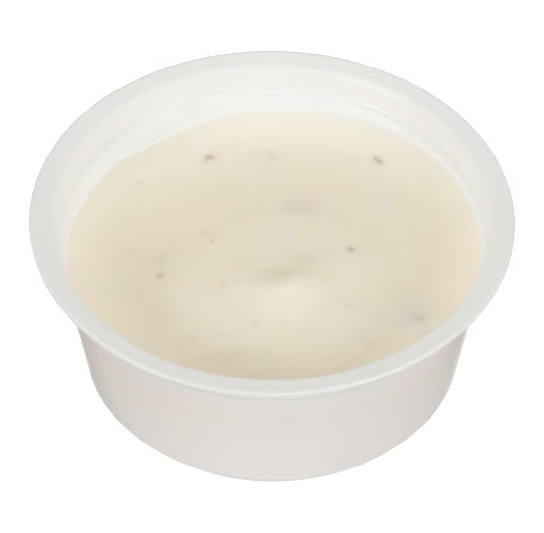 Hidden Valley Ranch dressing pour over salad for tangy flavor boost.