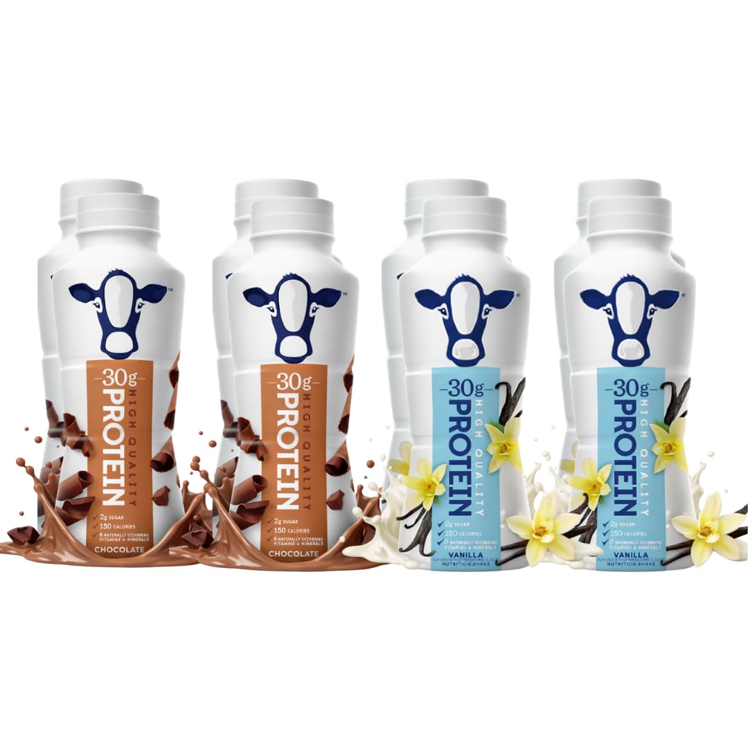 High Protein Nutrition Shake vanilla bottle pour for quick recovery and on-the-go fuel