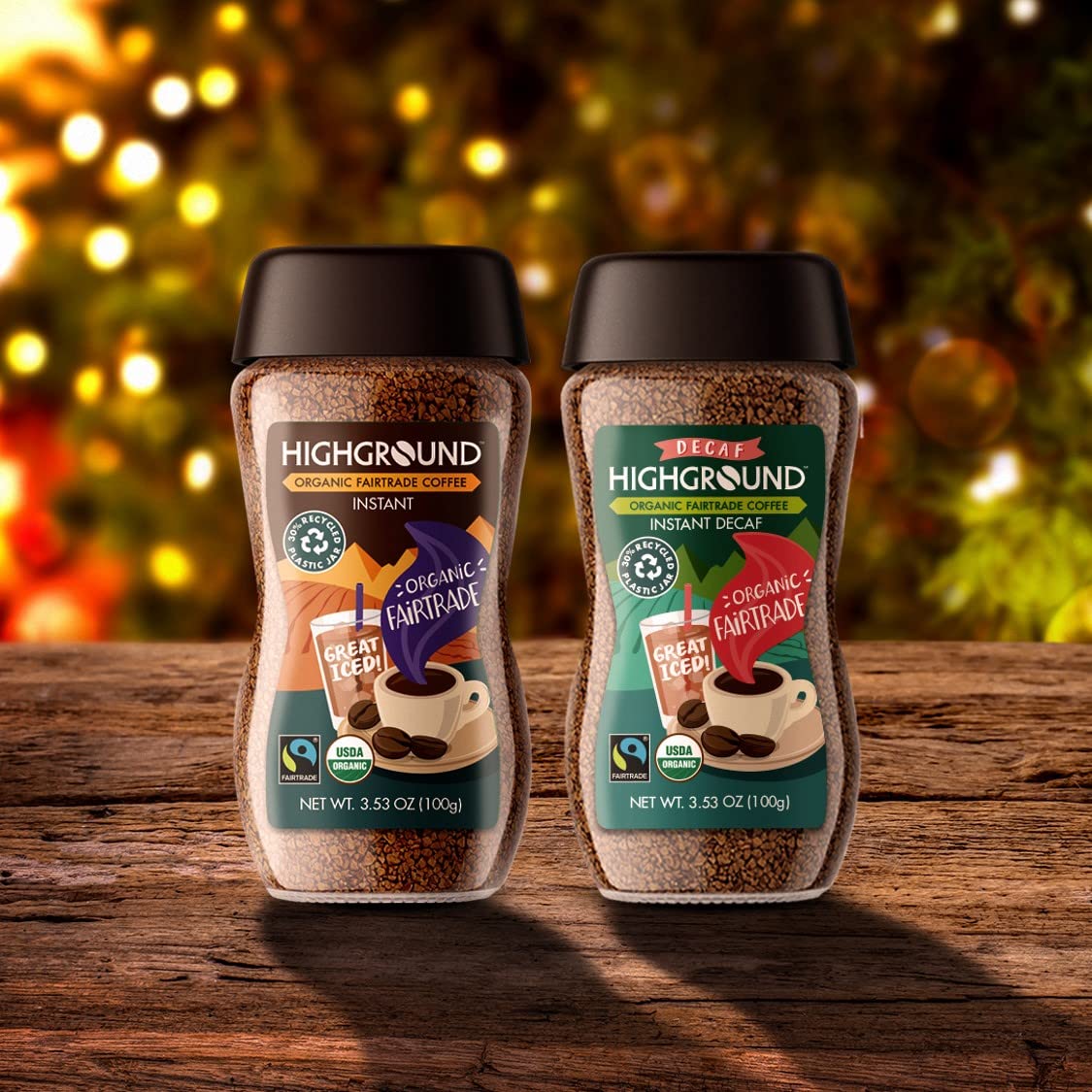 Lightweight resealable Highground jar preserves freshness between uses