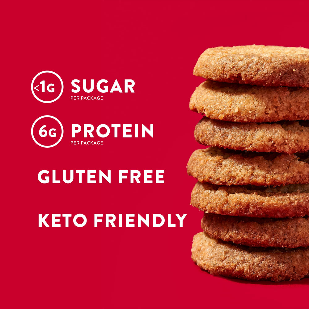 HighKey Ginger Spice Cookies keto-snack plate shows low carb pairing ideas