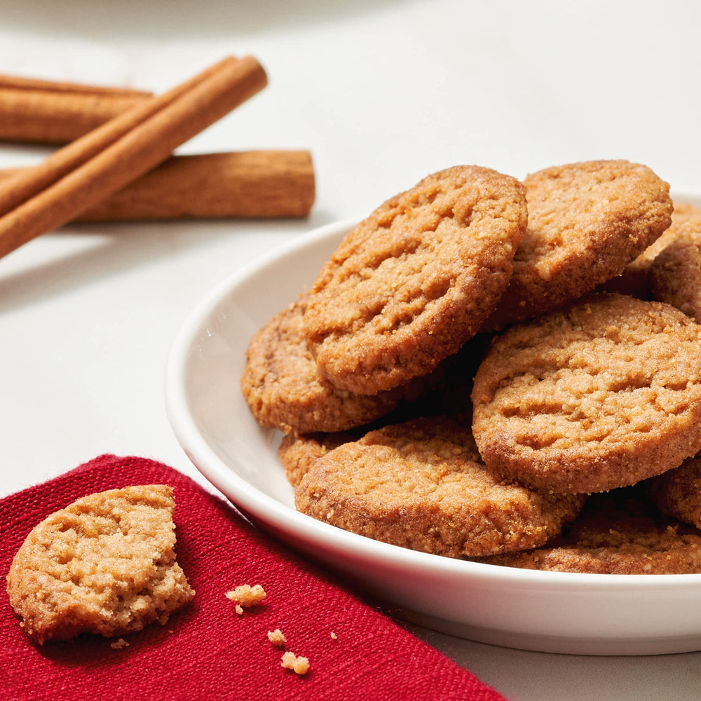 HighKey Ginger Spice Cookies reseal-pack detail conveys freshness