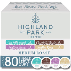 Highland Park coffee pod cup, rich aroma for a comforting morning