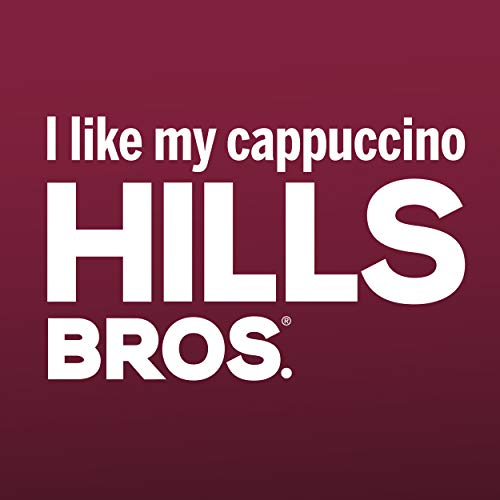 Hills Bros Cappuccino barista-style flavor from an instant mix.