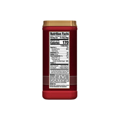 Hills Bros Cappuccino Double Mocha packaging back showing flavor notes.