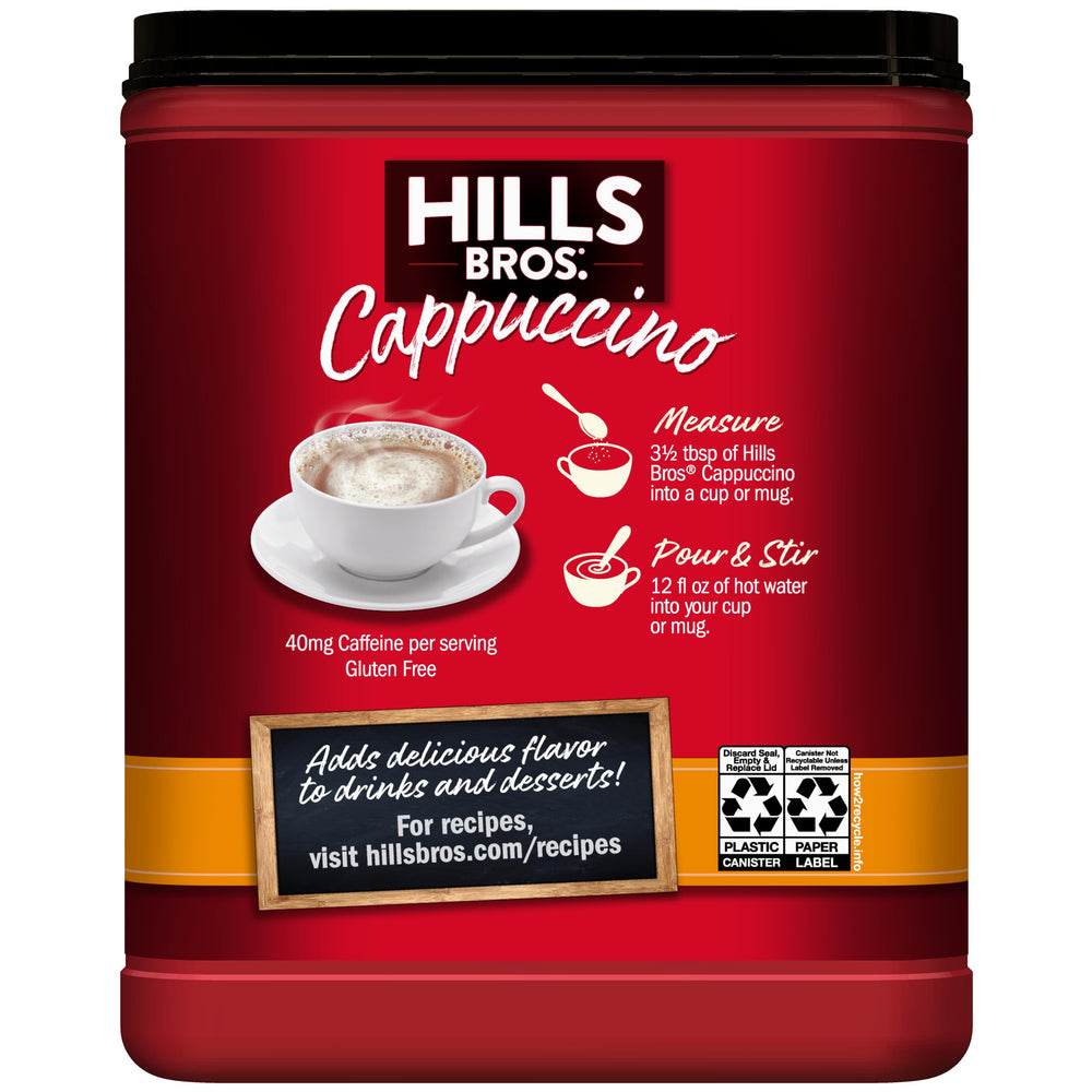 Creamer-style pour-over with Hills Bros mix enriching sweetness and aroma