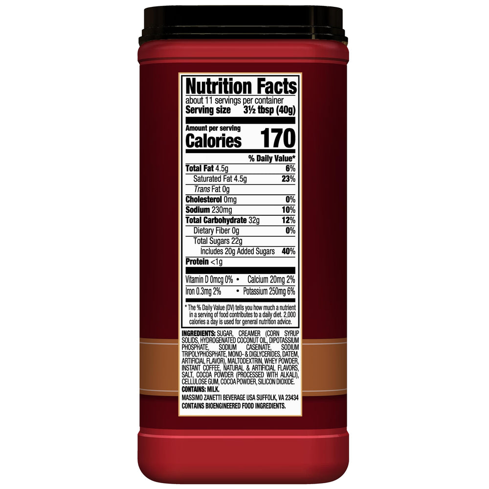 Hills Bros Cappuccino Mix hot coffee cup captures quick, creamy coffeehouse flavor.