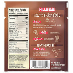 Hills Bros Frappés Vanilla Cream mug for a smooth hot beverage at home.