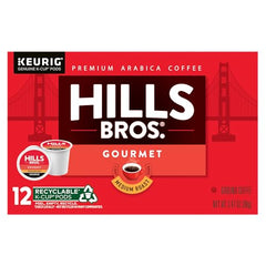 Medium roast Arabica beans K-Cup pod by Hills Bros for mornings