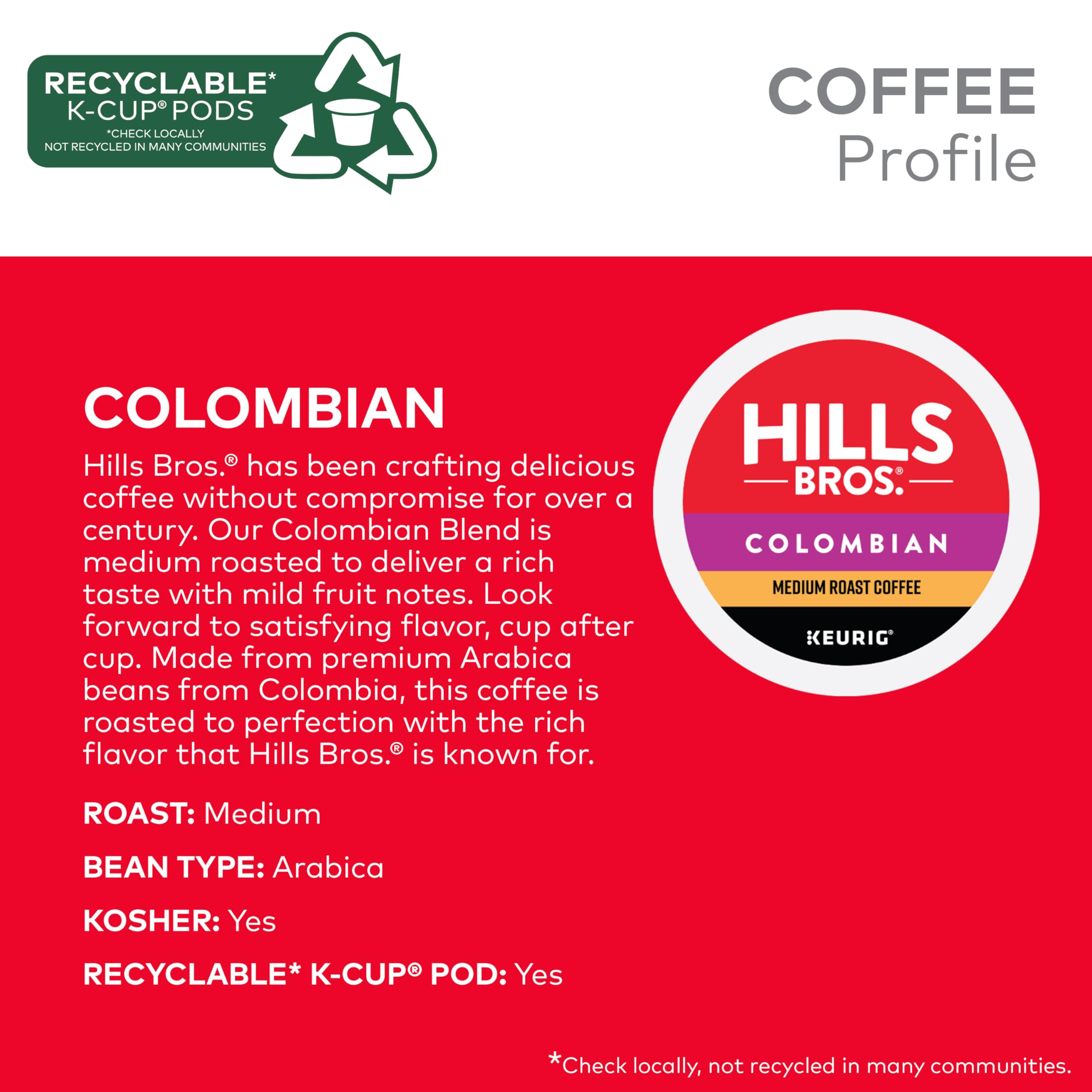 Hills Bros morning ritual with a Keurig single-serve cup.