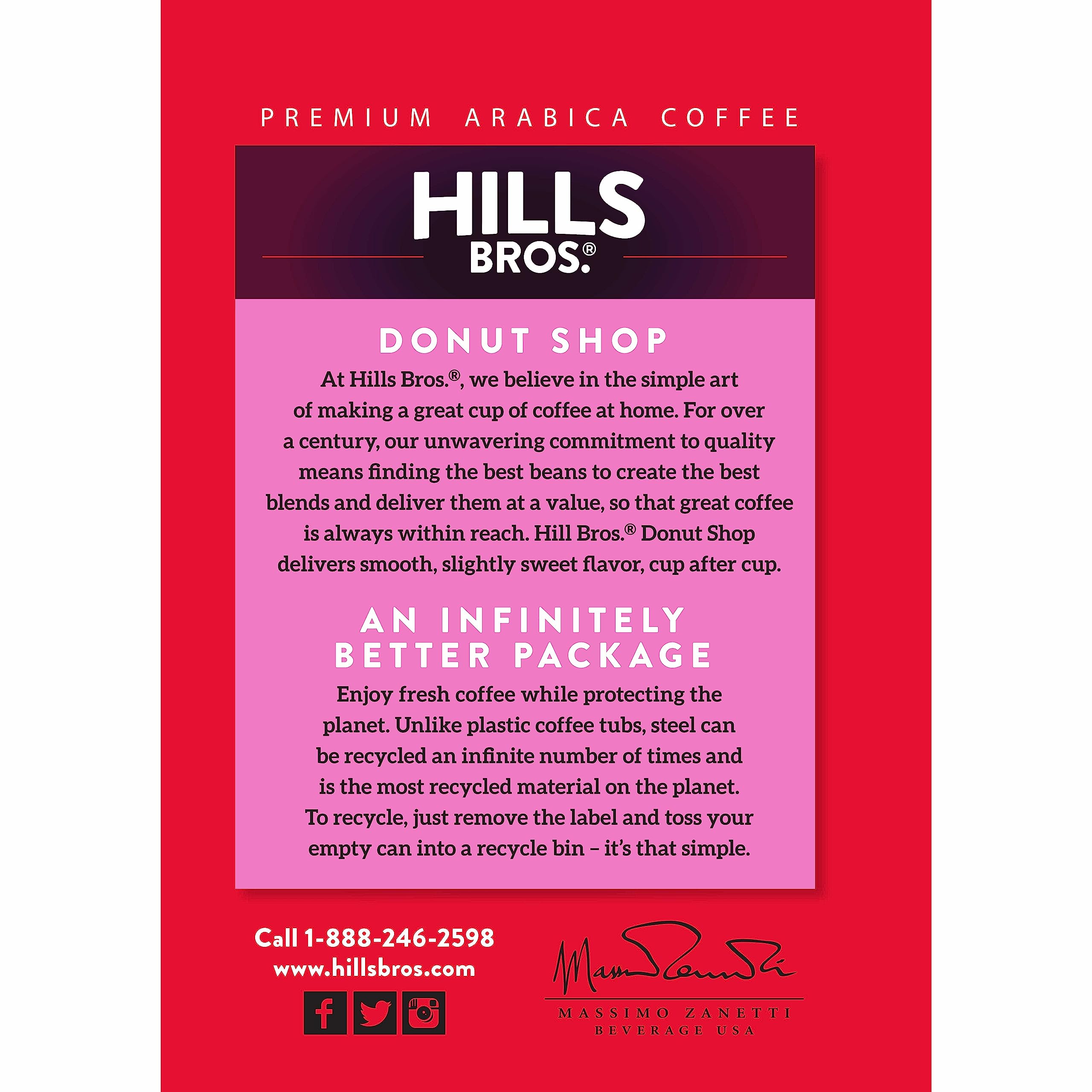 Hills Bros. rich smooth flavor captured for an everyday moment