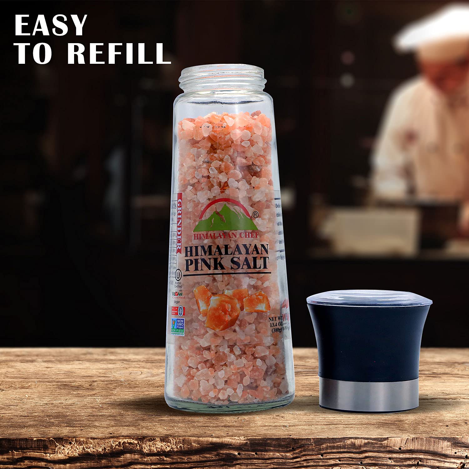Himalayan Chef fine grain 0-1 mm versatile for cooking