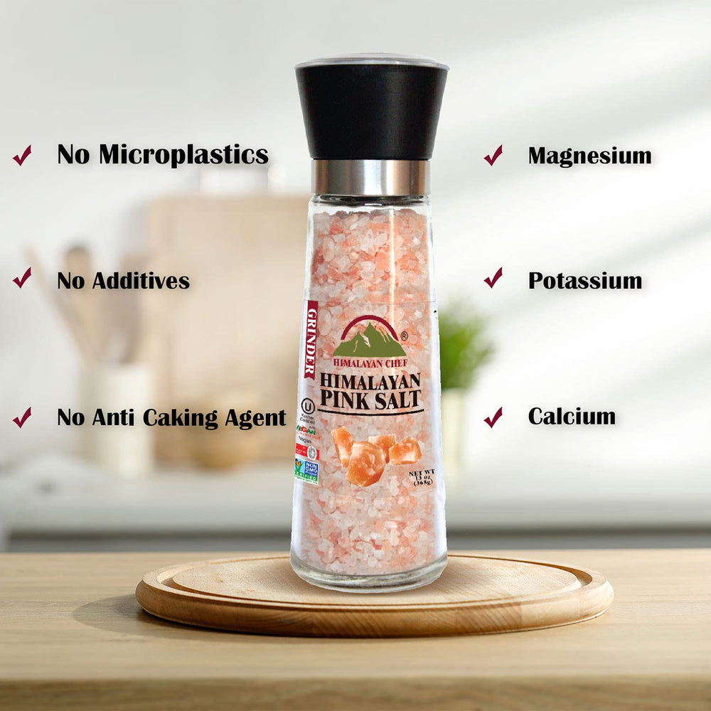 Himalayan Chef ISO certified pink salt with kosher status