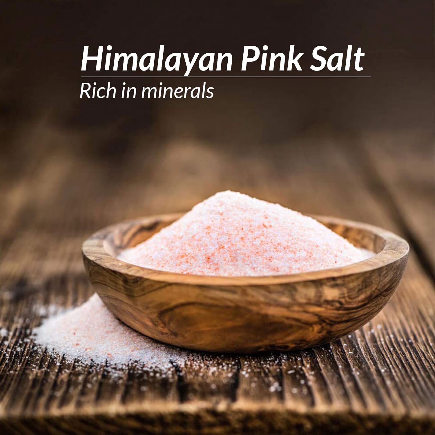 Himalayan Chef Pink Salt in pasta and soup for nuanced finishing salt.