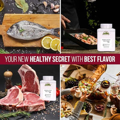 Himalayan Chef kosher-certified sea salt label indicating trusted quality