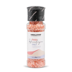 Himalayan Secrets pink salt grinder close-up showcasing rich flavor potential