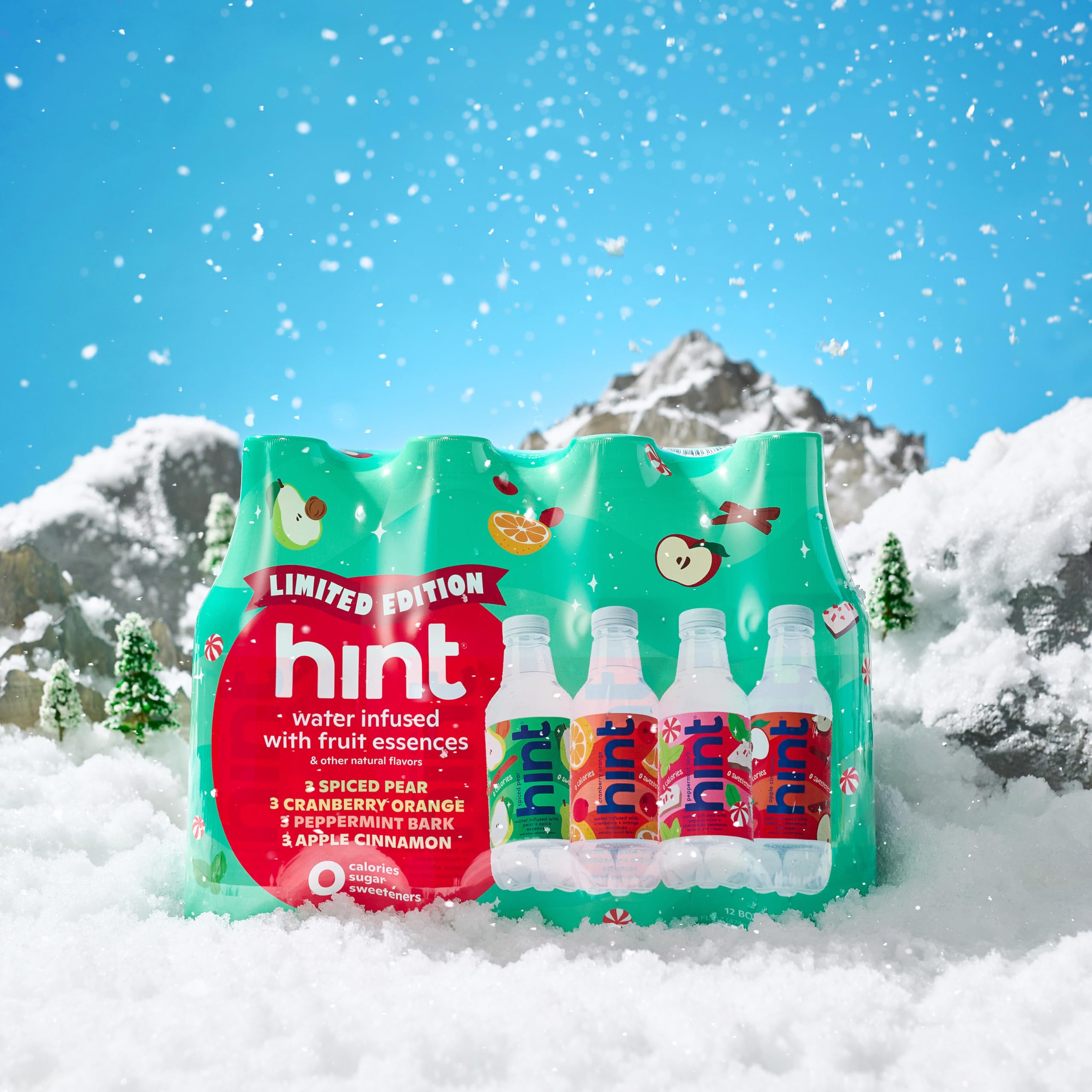 Hint case stacking in fridge illustrates ready-to-go hydration