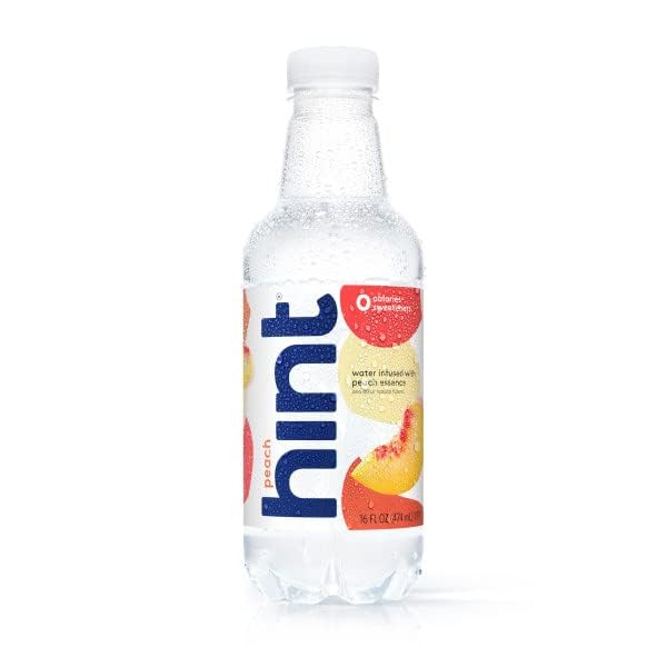 Hint label confirms vegan, gluten-free, kosher certifications and natural flavor.