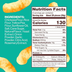 HIPPEAS crunchy chickpea puffs close-up showing protein-rich, plant-based snack