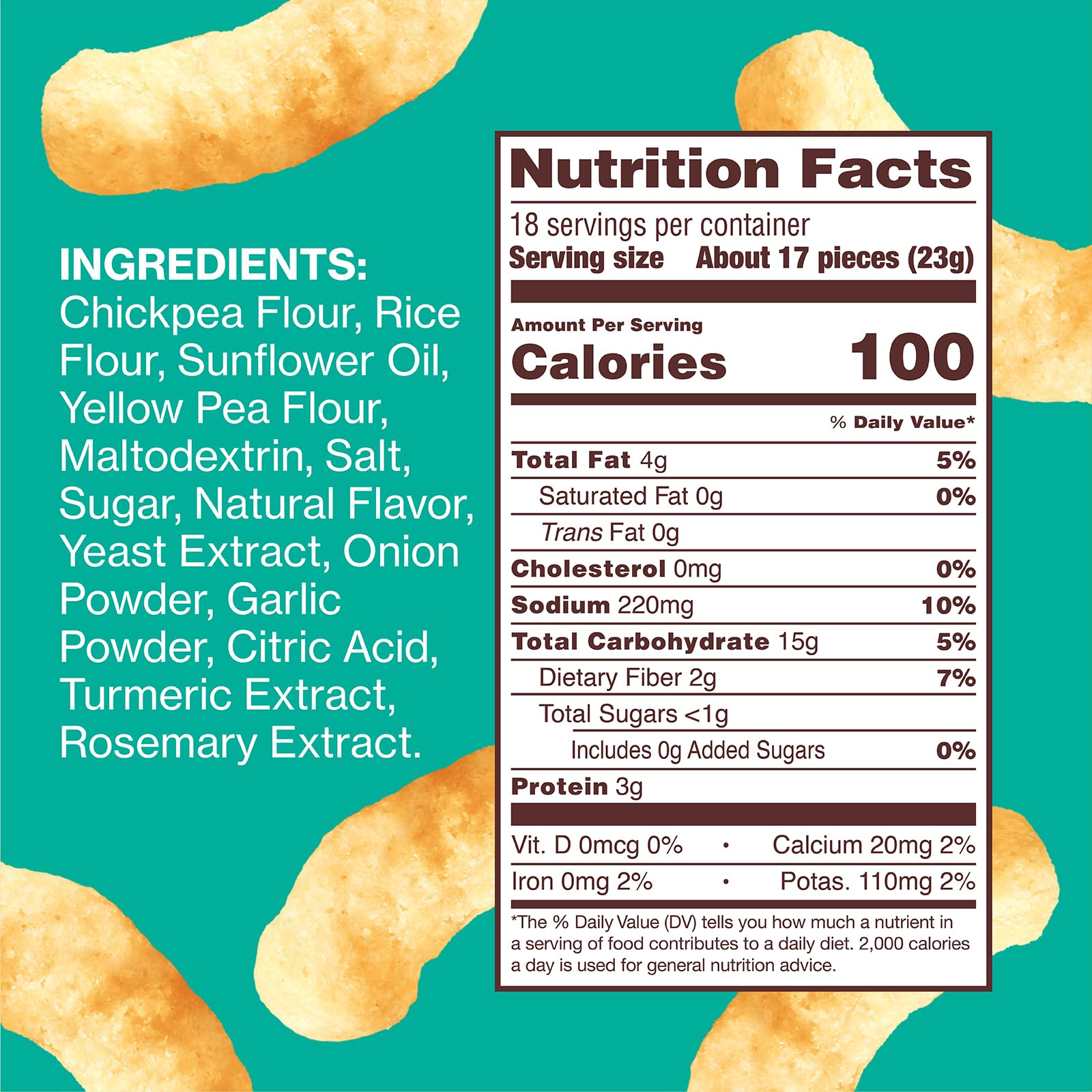 HIPPEAS Groovy White Cheddar puffs close-up crunch, showcasing crispy, baked texture.