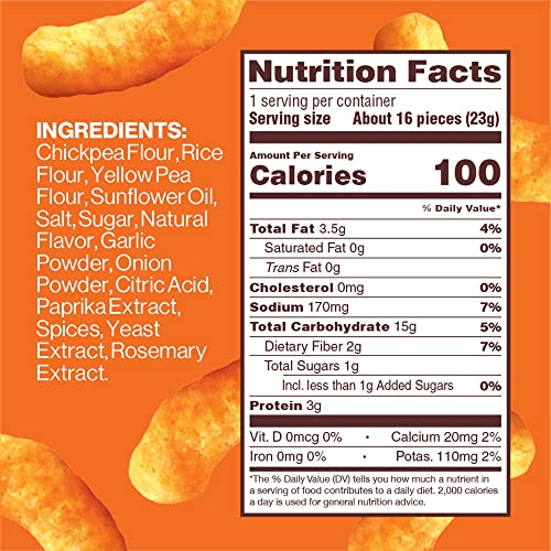 HIPPEAS vegan nacho vibes bag with bold plant based cheese notes