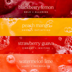 HIYO Strawberry Guava can with 30 calories for guilt-free refreshment.